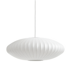 Lámpara Colgante de Tela Redonda – Luz Suave y Estilo Moderno-Ceiling Light Fixtures-Hogar88-Hogar88