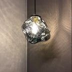 Lámpara Colgante de Vidrio Lava – Luz Artística para Interiores-Ceiling Light Fixtures-Hogar88-Hogar88
