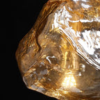 Lámpara Colgante de Vidrio Lava – Luz Artística para Interiores-Ceiling Light Fixtures-Hogar88-Hogar88