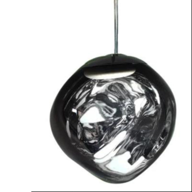 Lámpara Colgante de Vidrio de Color Moderna – Diseño Minimalista y Elegante-Lamp-Hogar88-Gris humo-20 cm x 20 cm-Hogar88