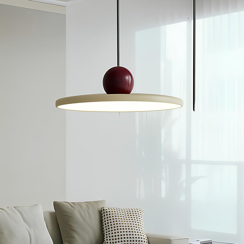 Lámpara LED Colgante de Estilo Contemporáneo – Acabado Brillante para Decoración Sofisticada-Pendant Lamp-Hogar88-Hogar88