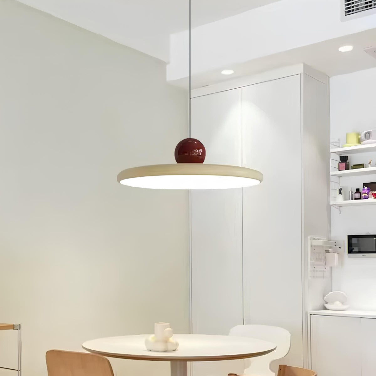 Lámpara LED Colgante de Estilo Contemporáneo – Acabado Brillante para Decoración Sofisticada-Pendant Lamp-Hogar88-Hogar88
