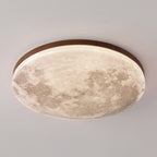 Lámpara LED Redonda Minimalista – Diseño Lunar para Ambientes Modernos-Ceiling Light Fixtures-Hogar88-Hogar88