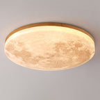 Lámpara LED Redonda Minimalista – Diseño Lunar para Ambientes Modernos-Ceiling Light Fixtures-Hogar88-Hogar88