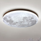 Lámpara LED Redonda Minimalista – Diseño Lunar para Ambientes Modernos-Ceiling Light Fixtures-Hogar88-Hogar88