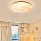 Lámpara LED Redonda Minimalista – Diseño Lunar para Ambientes Modernos-Ceiling Light Fixtures-Hogar88-Hogar88