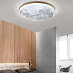 Lámpara LED Redonda Minimalista – Diseño Lunar para Ambientes Modernos-Ceiling Light Fixtures-Hogar88-Hogar88