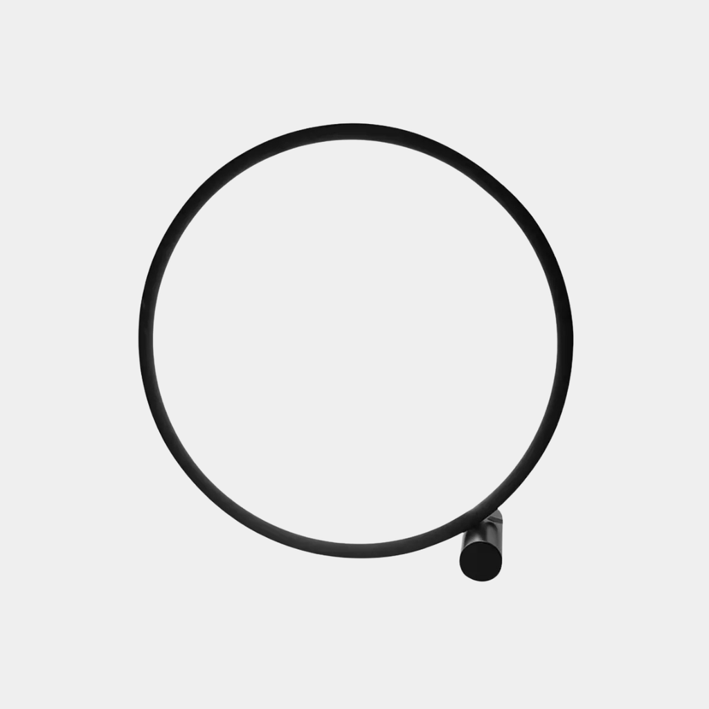 Lámpara LED Redonda Minimalista – Luz Regulable con Control Táctil-Table Lamps-Hogar88-Negro-Blanco cálido-Hogar88