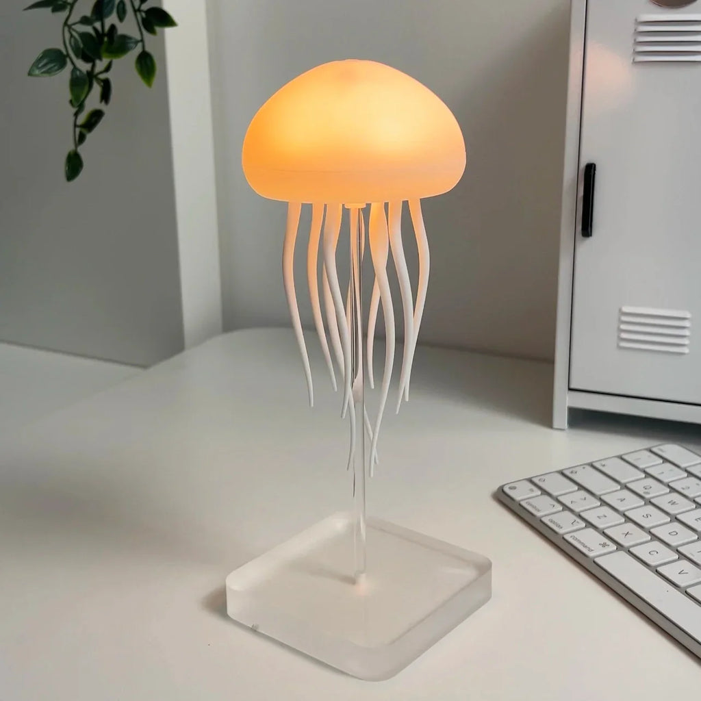 Lámpara Medusa LED Decorativa – Iluminación Sensorial Interactiva-Night Lights & Ambient Lighting-Hogar88-Soporte-Hogar88