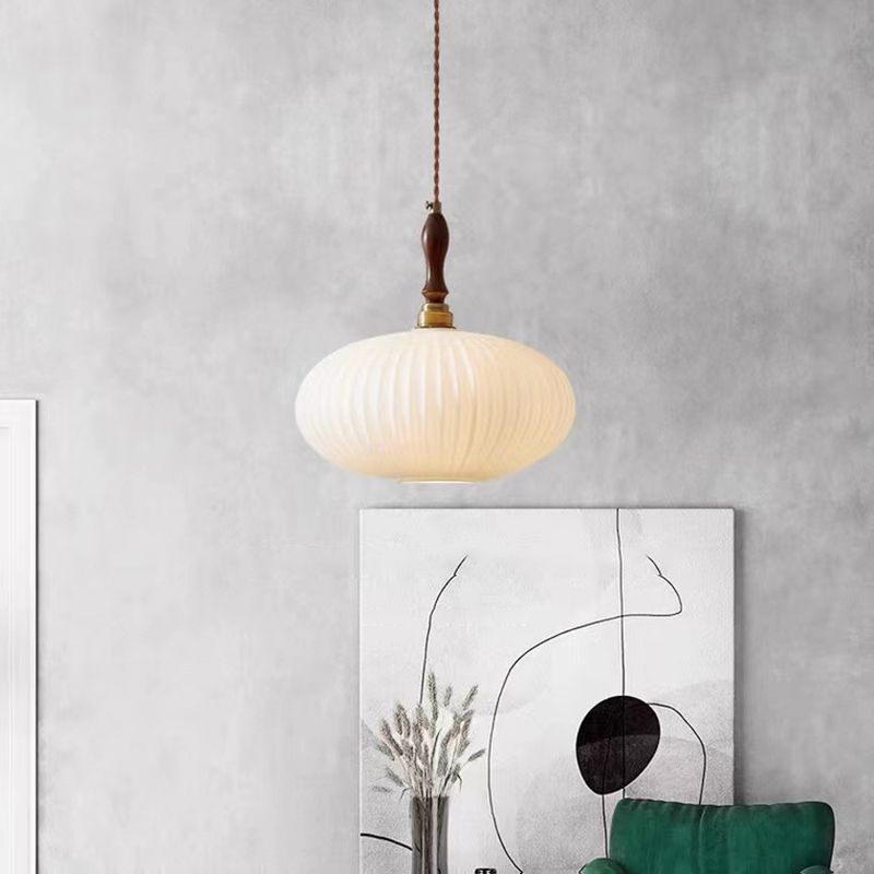 Lámpara Retro Colgante de Vidrio – Diseño Clásico para Decoración Sofisticada-Lighting-Hogar88-Hogar88