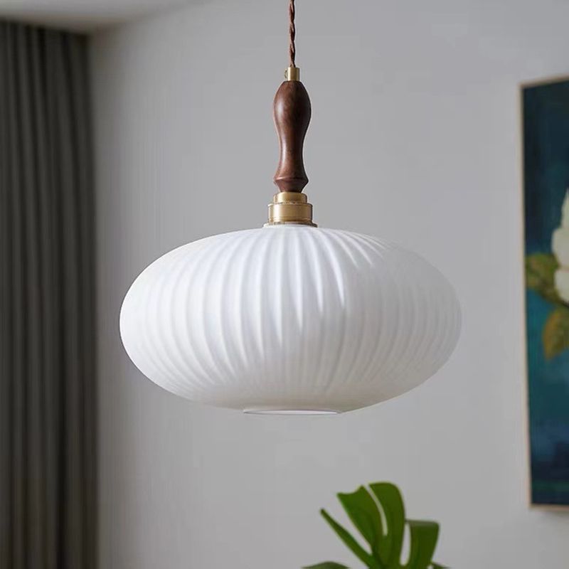 Lámpara Retro Colgante de Vidrio – Diseño Clásico para Decoración Sofisticada-Lighting-Hogar88-Hogar88