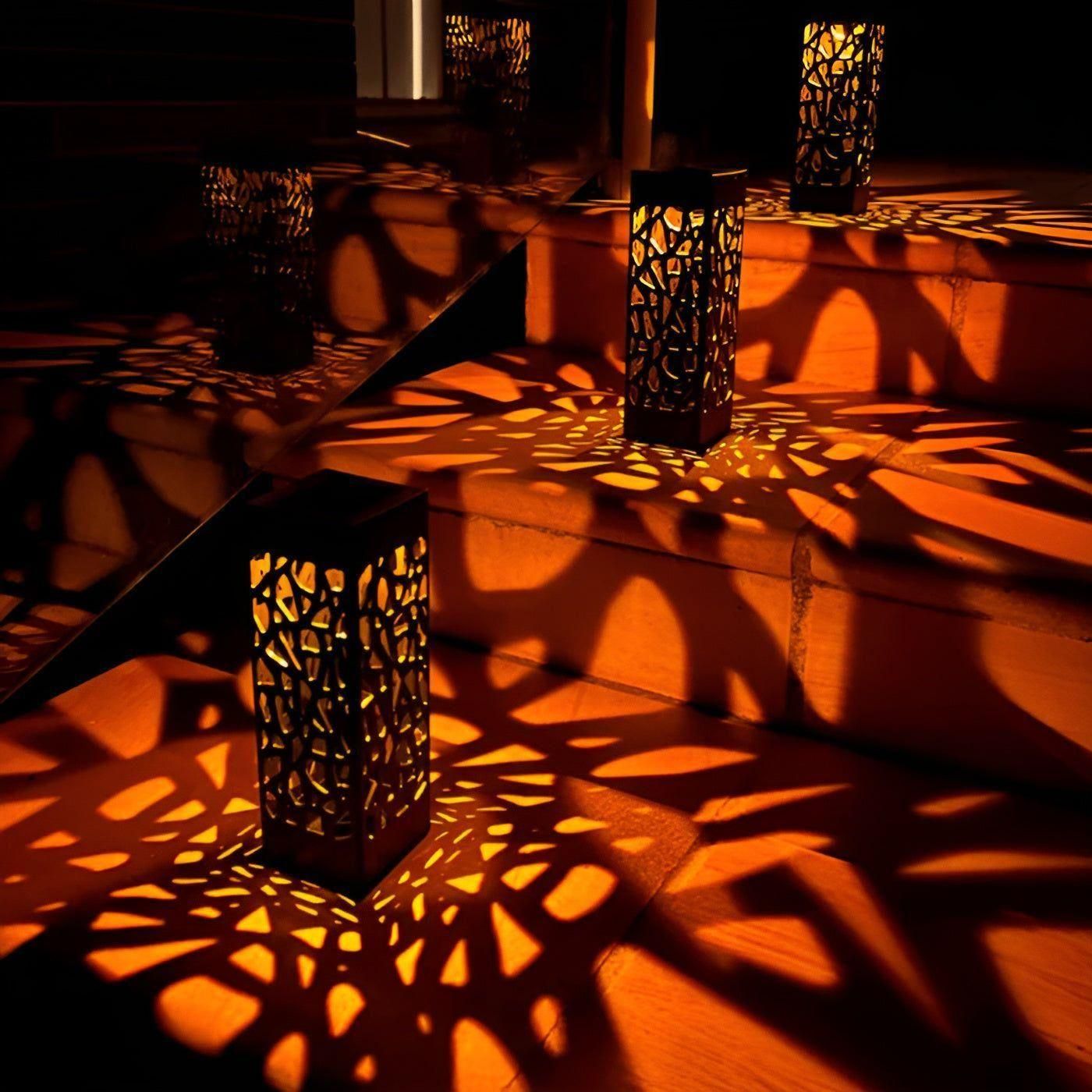 Lámpara Solar LED Impermeable – Iluminación Decorativa para Jardín-Landscape Pathway Lighting-Hogar88-Hogar88