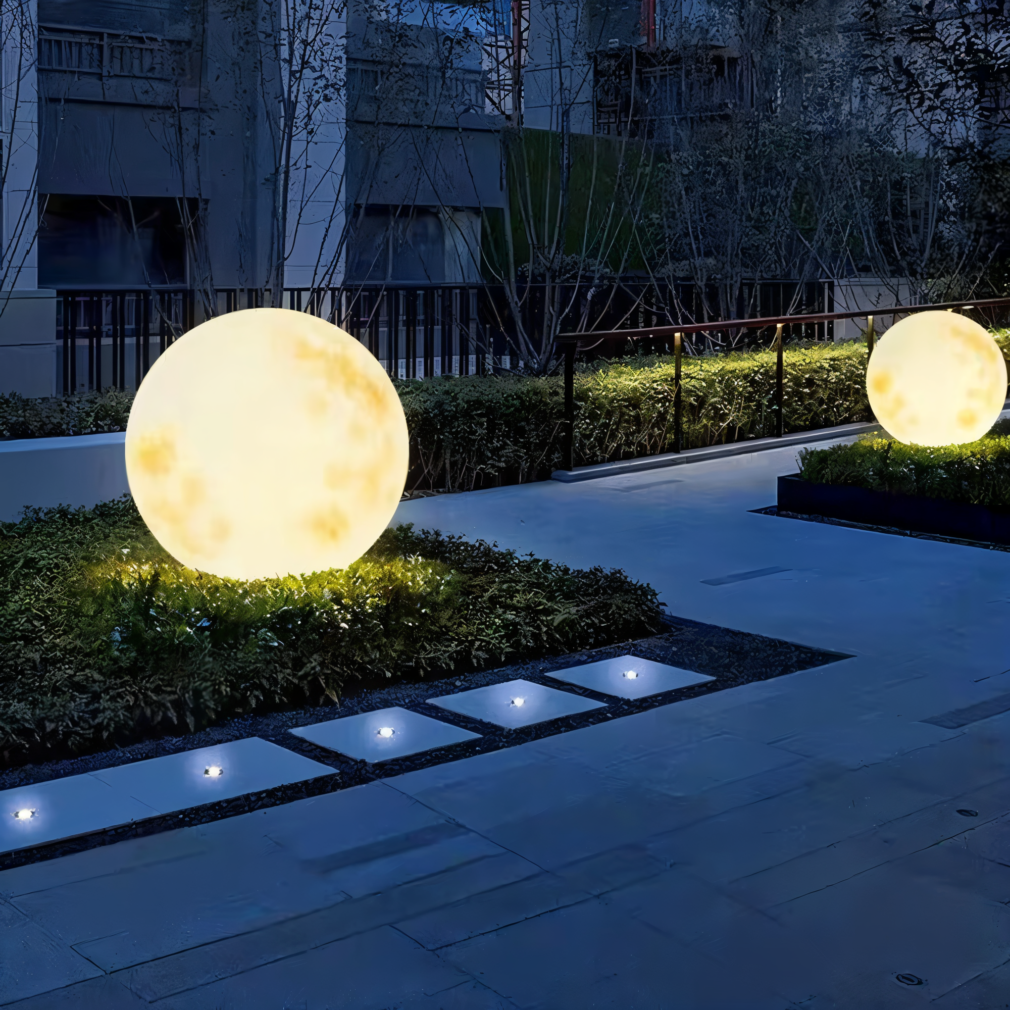 Lámpara Solar en Forma de Luna – Iluminación Exterior IP65-Landscape Pathway Lighting-Hogar88-Hogar88