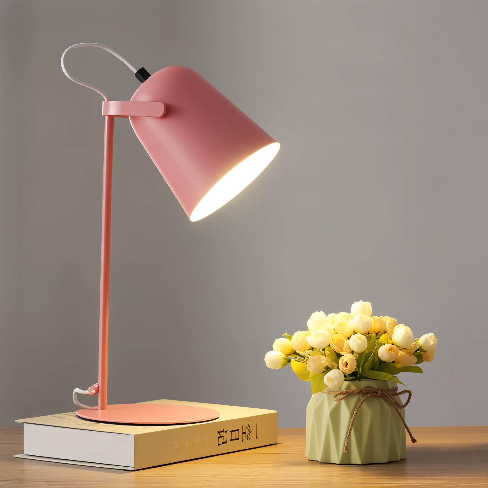 Lámpara de Escritorio Macaron – Ajustable y de Estilo Nórdico-Desk Lamps-Hogar88-Hogar88