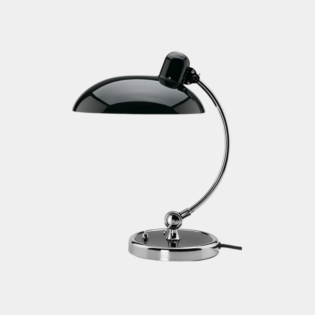 Lámpara de Escritorio Vintage – Cúpula Ajustable de Estilo Retro-Table Lamp-Hogar88-Negro-Hogar88