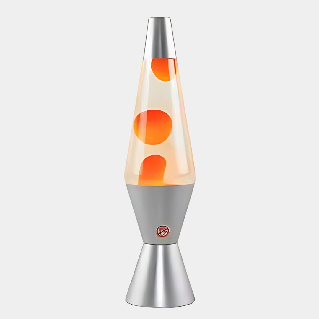 Lámpara de Lava Moderna – Iluminación Decorativa para Ambientes Únicos-Table Lamps-Hogar88-Naranja-Hogar88