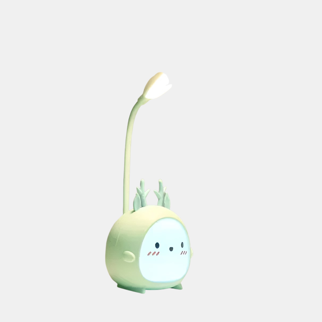 Lámpara de Lectura Infantil con Luz LED – Puerto USB para Comodidad y Seguridad al Leer-Reading Lamps-Hogar88-Azul-Hogar88