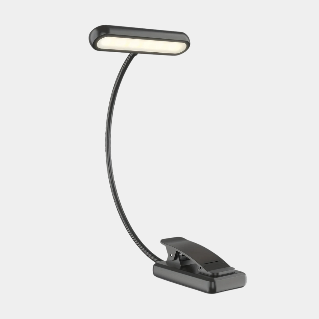 Lámpara de Lectura con Clip USB – Luz Regulable y Función Memoria-Reading Lamps-Hogar88-Hogar88