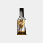 Lámpara de Mesa Retro LED – Iluminación Cálida y Decorativa-Table Lamps-Hogar88-Botella de vino-Hogar88