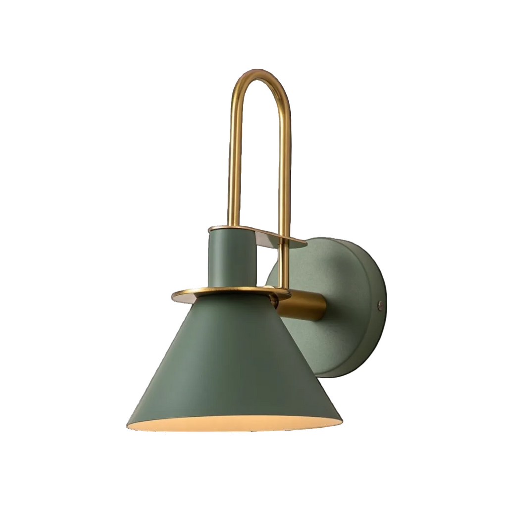 Lámpara de Pared Elegante – Luz Funcional para Resaltar Arte y Crear Atmósfera Sofisticada-Wall Lamp-Hogar88-Verde-Hogar88