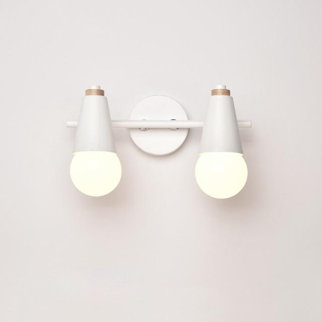 Lámpara de Pared Minimalista – Iluminación Moderna y Estilo Elegante para Hogar-Wall Lamps-Hogar88-2 Luces-Blanco-Hogar88