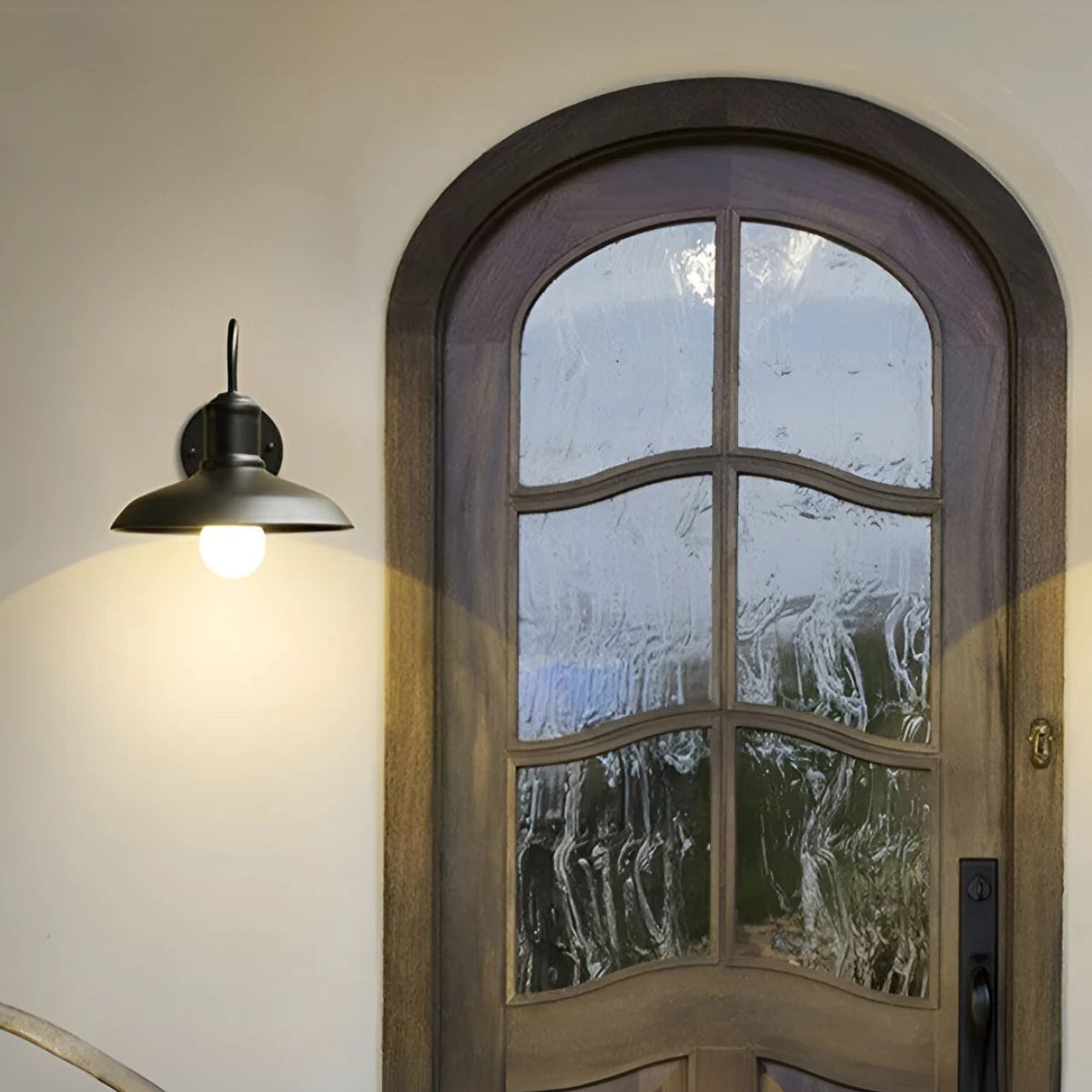 Lámpara de Poste Exterior Minimalista – Luz Funcional para Seguridad y Ambiente Exterior Sofisticado-Wall Lamp-Hogar88-Hogar88