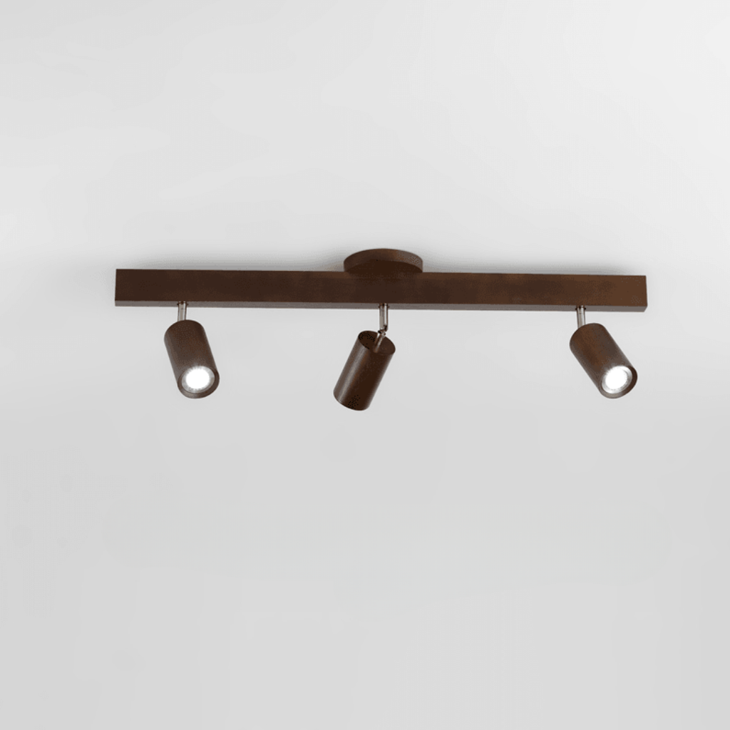 Lámpara de Techo de Madera Maciza Ajustable – Iluminación Focalizada para Ambientes Modernos-Ceiling Lamp-Hogar88-Blanco cálido-3-Notas-Hogar88