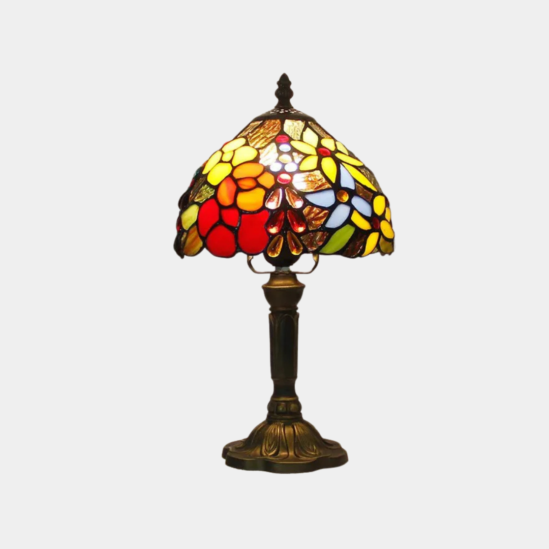 Lámpara de Vidrio de Colores – Diseño Artesanal para Escritorio-Desk Lamps-Hogar88-1-Hogar88