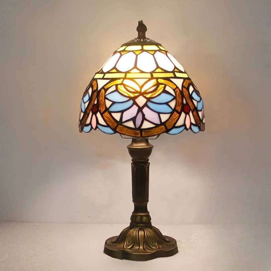 Lámpara de Vidrio de Colores – Diseño Artesanal para Escritorio-Desk Lamps-Hogar88-6-Hogar88