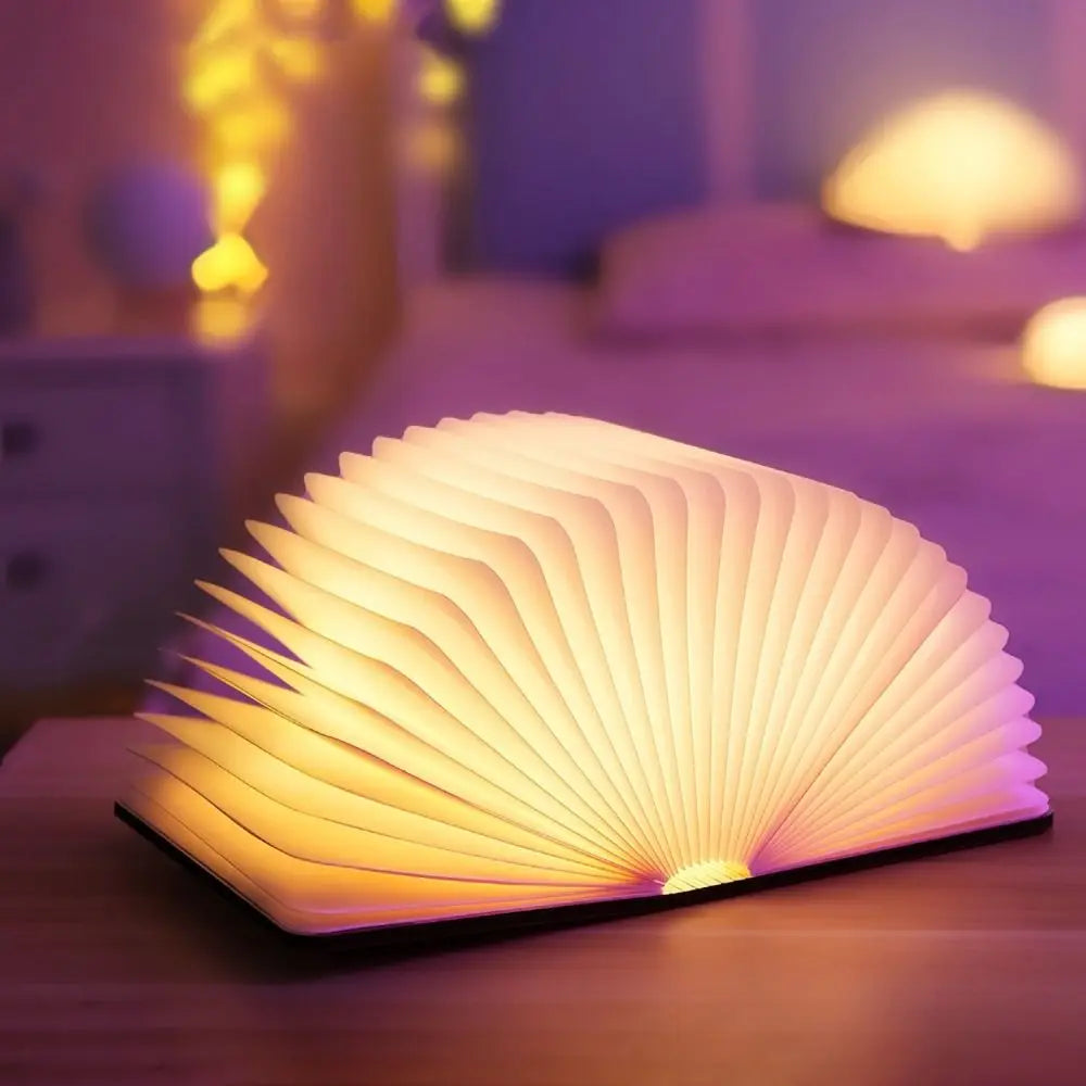 Libro Lámpara LED – Luz Plegable 360° para Ambiente Acogedor-Reading Lamps-Hogar88-Hogar88