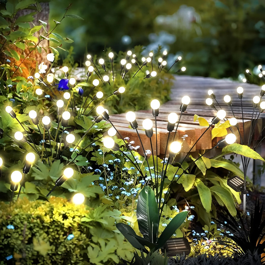 Luces Solares Oscilantes para Jardín – Brillo Decorativo Exterior-Landscape Pathway Lighting-Hogar88-Hogar88