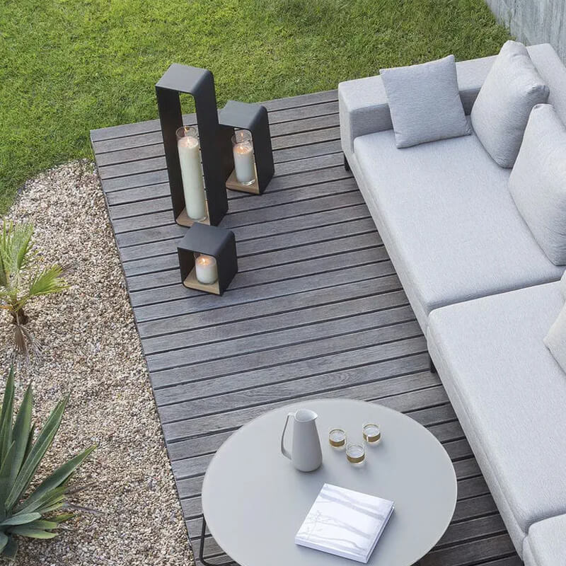 Luz de Jardín LED Cuadrada – Baliza Exterior Impermeable-Landscape Pathway Lighting-Hogar88-Hogar88