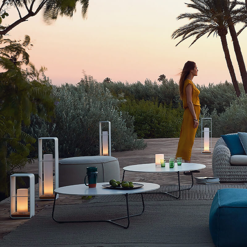 Luz de Jardín LED Cuadrada – Baliza Exterior Impermeable-Landscape Pathway Lighting-Hogar88-Hogar88