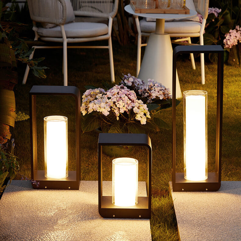Luz de Jardín LED Cuadrada – Baliza Exterior Impermeable-Landscape Pathway Lighting-Hogar88-Hogar88
