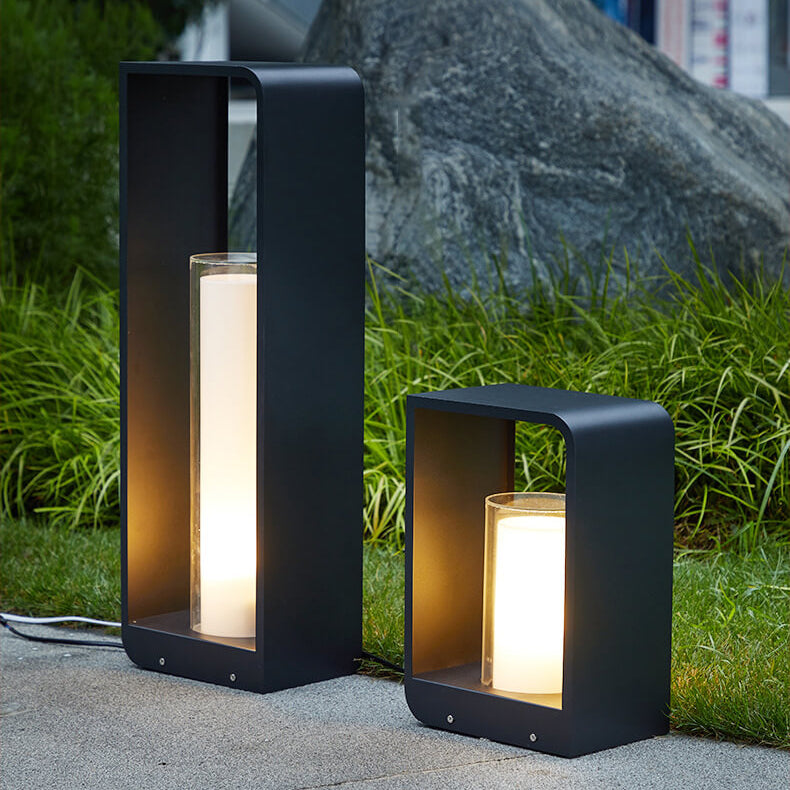 Luz de Jardín LED Cuadrada – Baliza Exterior Impermeable-Landscape Pathway Lighting-Hogar88-Hogar88