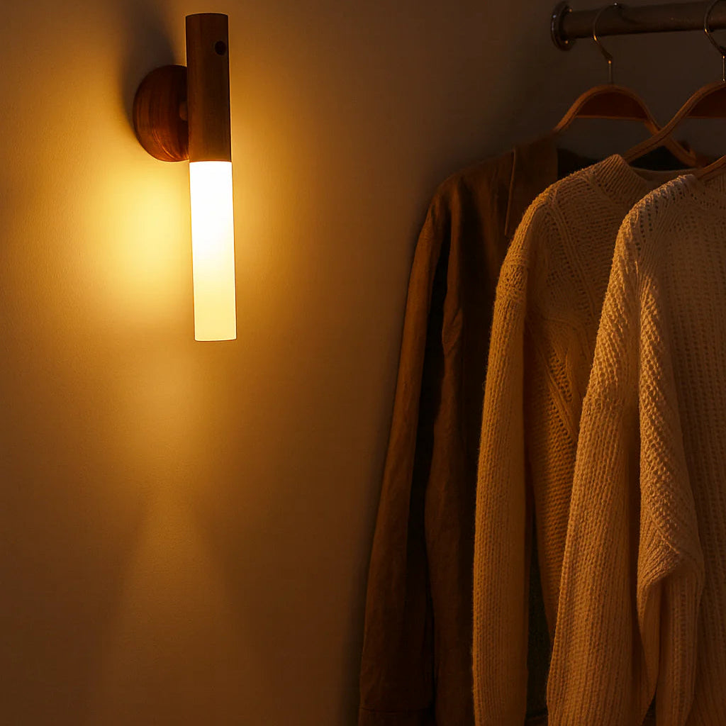 Luz de Pared Recargable USB con Sensor de Movimiento – Iluminación Moderna y Práctica-Wall Lamps-Hogar88-Hogar88