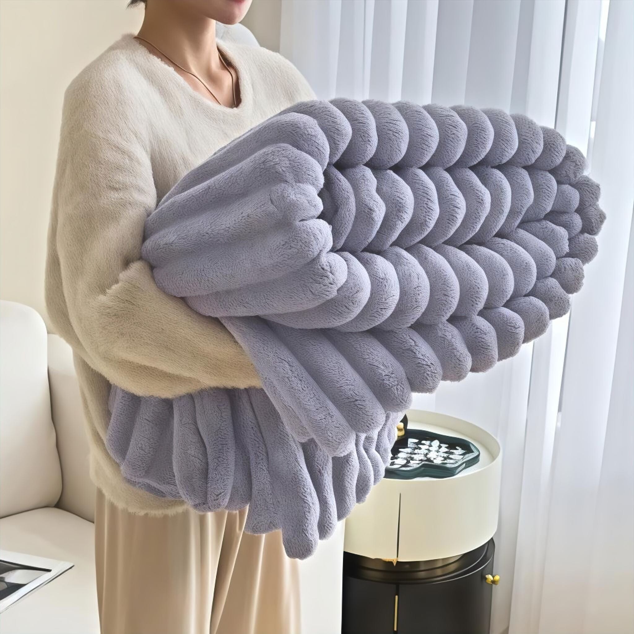 Manta Acolchada Ultra Suave – Calidez Superior y Confort Moderno-Blankets-Hogar88-Hogar88