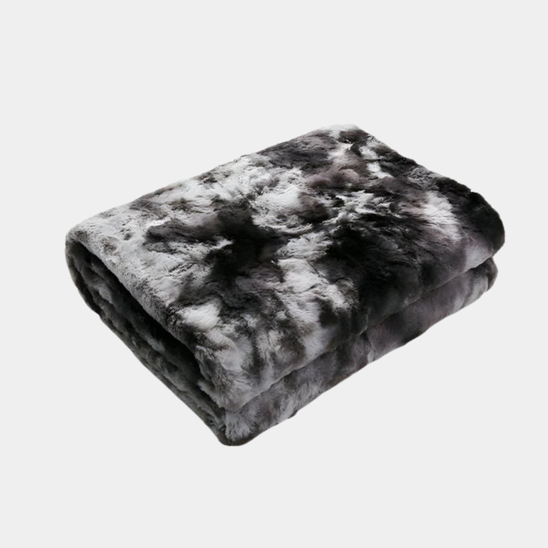 Manta Polar Doble Cara Ultrasuave – Confort Acogedor para Hogar-Blankets-Hogar88-Negro-130x160cm-Hogar88