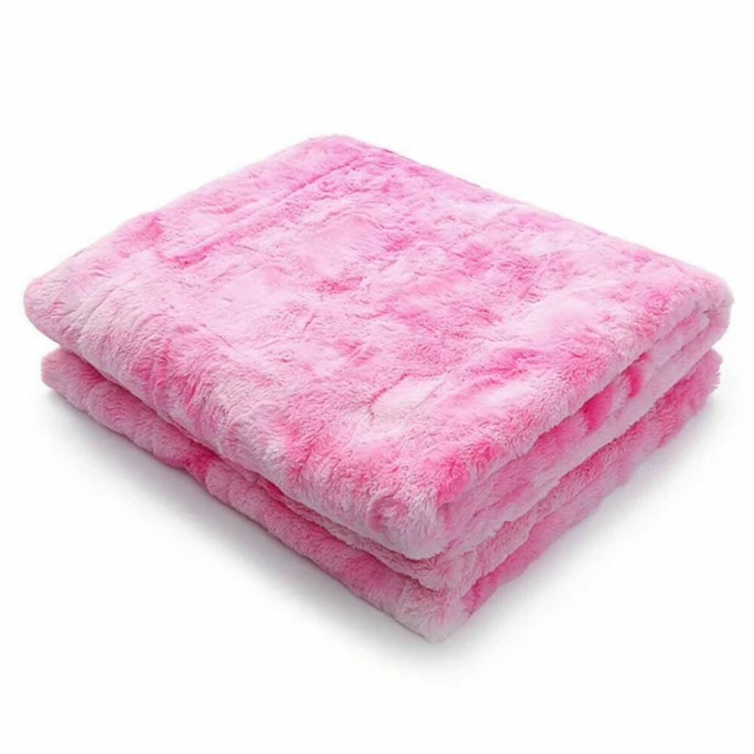 Manta Polar Doble Cara Ultrasuave – Confort Acogedor para Hogar-Blankets-Hogar88-Rosa-130x160cm-Hogar88