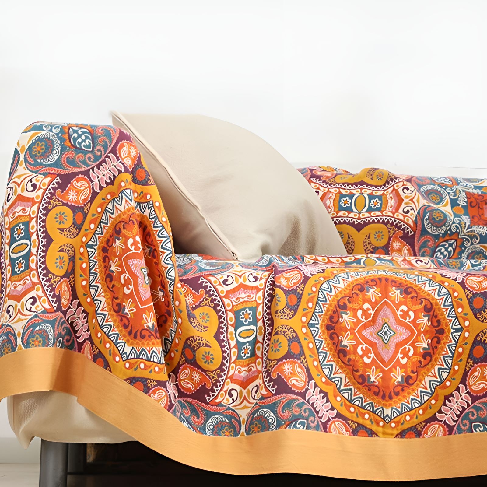Manta Reversible Boho – Estilo Acogedor y Diseño Moderno para Hogar-Cotton Blankets-Hogar88-Hogar88