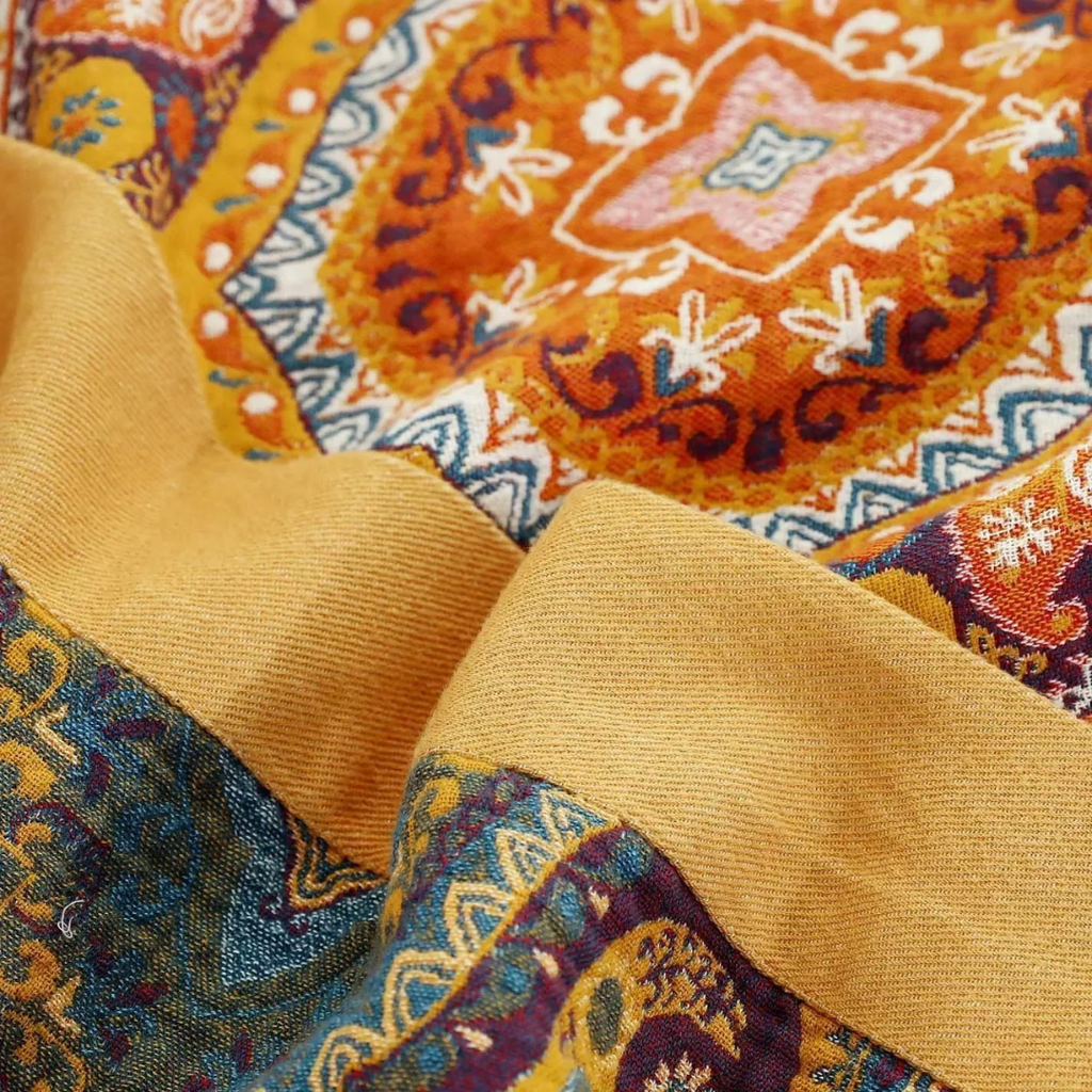 Manta Reversible Boho – Estilo Acogedor y Diseño Moderno para Hogar-Cotton Blankets-Hogar88-Hogar88