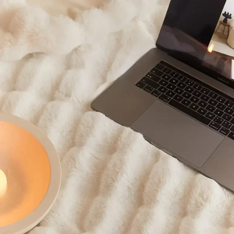 Manta de Felpa Lavable de Lujo – Cálida, Transpirable e Hipoalergénica-Home & Garden-Hogar88-Hogar88