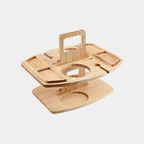 Mesa de Picnic de Madera Portátil – Diseño Plegable para Vino-Serving Trays-Hogar88-Hogar88