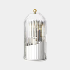 Organizador Acrílico de Cosméticos – Rotación 360° y Diseño de Lujo-Household Storage Caddies-Hogar88-Hogar88