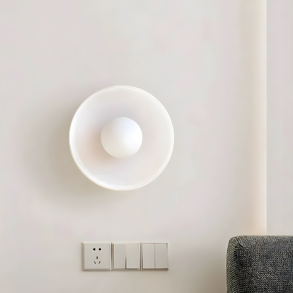 Plafón LED de Estilo Nórdico – Luz Suave y Relajante para Hogar y Decoración Moderna-Ceiling Lamp-Hogar88-Blanco-Hogar88