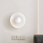 Plafón LED de Estilo Nórdico – Luz Suave y Relajante para Hogar y Decoración Moderna-Ceiling Lamp-Hogar88-Blanco-Hogar88