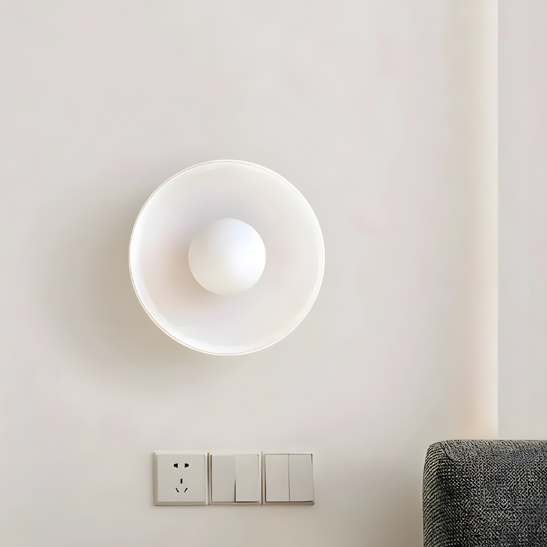 Plafón LED de Estilo Nórdico – Luz Suave y Relajante para Hogar y Decoración Moderna-Ceiling Lamp-Hogar88-Blanco-Hogar88