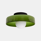 Plafón LED de Estilo Nórdico – Luz Suave y Relajante para Hogar y Decoración Moderna-Ceiling Lamp-Hogar88-Verde-Hogar88