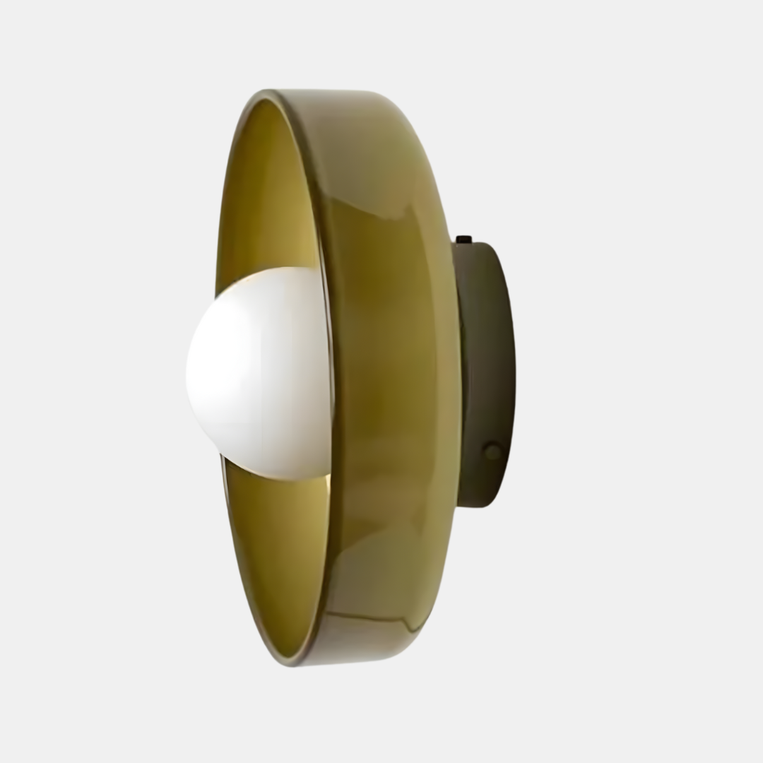 Plafón LED de Estilo Nórdico – Luz Suave y Relajante para Hogar y Decoración Moderna-Ceiling Lamp-Hogar88-Verde Oliva-Hogar88