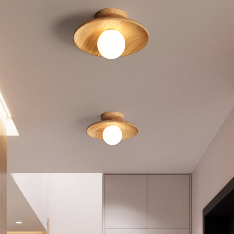 Plafón de Madera Minimalista – Diseño Moderno para Pasillos-Ceiling Light Fixtures-Hogar88-Hogar88